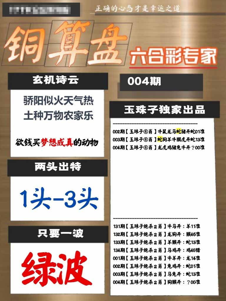 004期铜算盘[图]